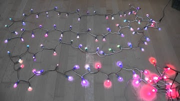 Arduino and digital rgb led pixels - Music visualizer