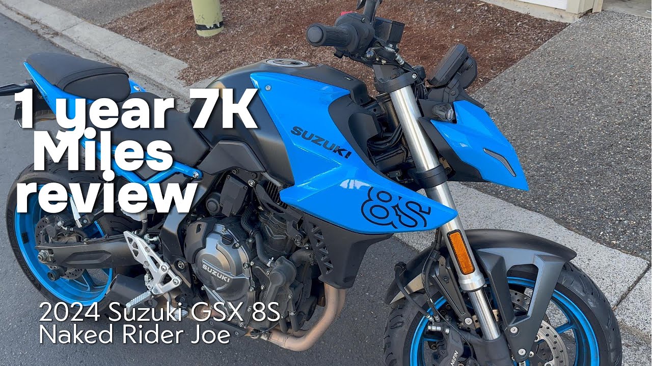 1-Year / 7,000 Mile Review – 2024 Suzuki GSX-8S | Daily Commuter Perspective