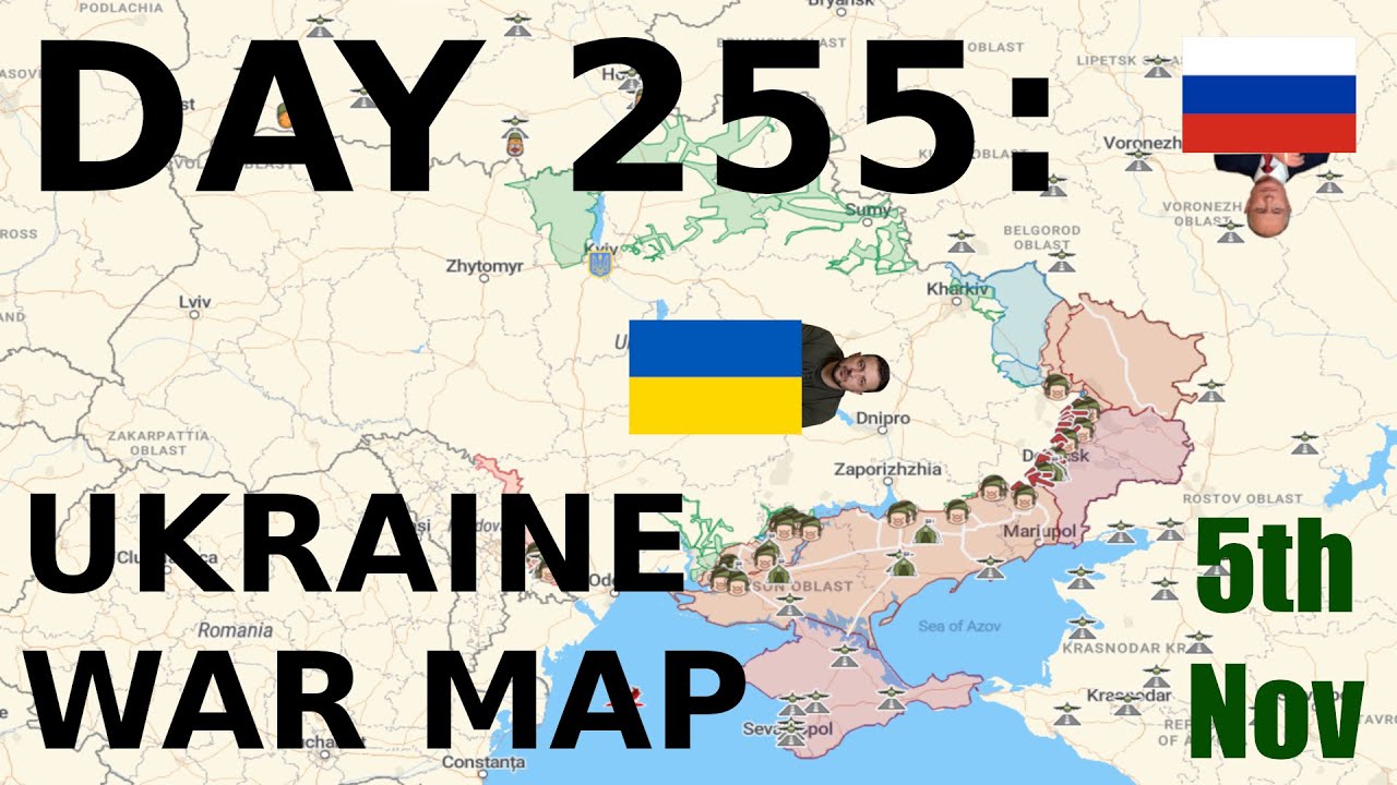 Day 255: Ukrainian Battle Map