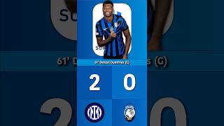 Inter Vs. Atalanta Goals Against Each Other In Supercoppa Italiana 212025