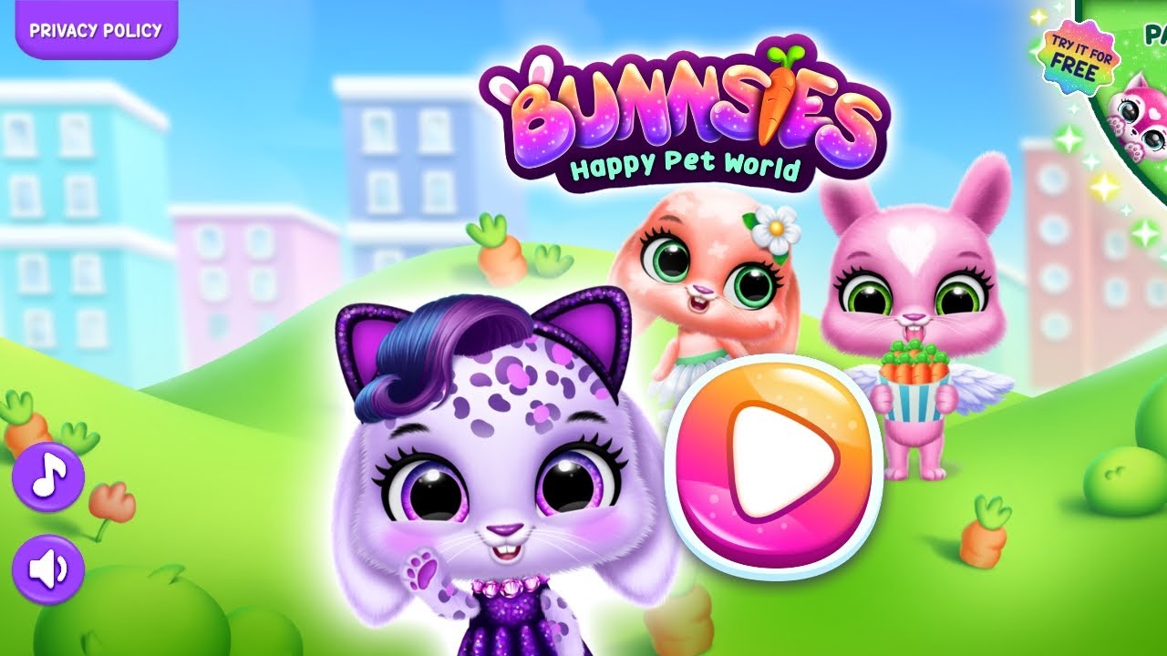 Bunnsies-Happy pet world TutoTOOSN 🫠🫡