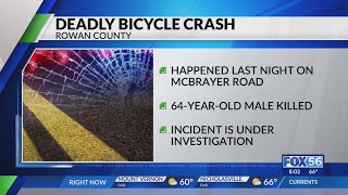 Man killed in Rowan County electric bicycle accident, coroner says