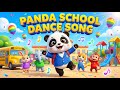 Panda School Dance Song | Fun Nursery Rhyme| #cartoon #cocomelon #loolookids #lalafun #kidscartoon