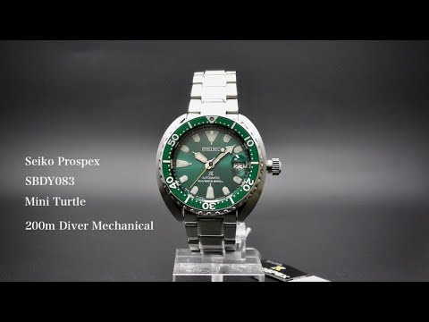 Seiko Prospex SBDY083 Mini Turtle 200m Diver Mechanical Made in Japan -  YouTube