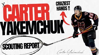 Carter Yakemchuk: People Are Sleeping !  | Scouting Report & Highlights | 2024 NHL Draft