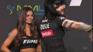 Fame Mma 8 Dagmara Szewczyk Vs Zusje Face 2 Face Ważenie Trening