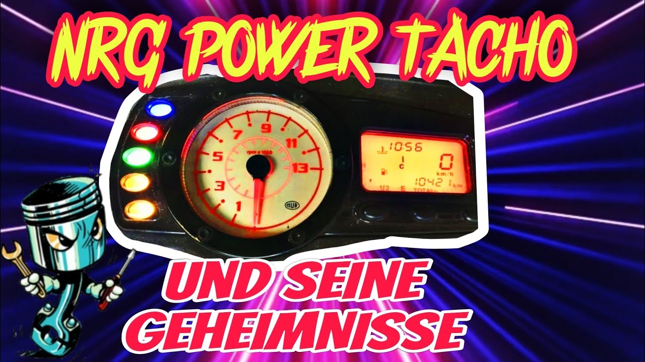 🔴PIAGGIO NRG POWER TACHO UND SEINE GEHEIMNISSE