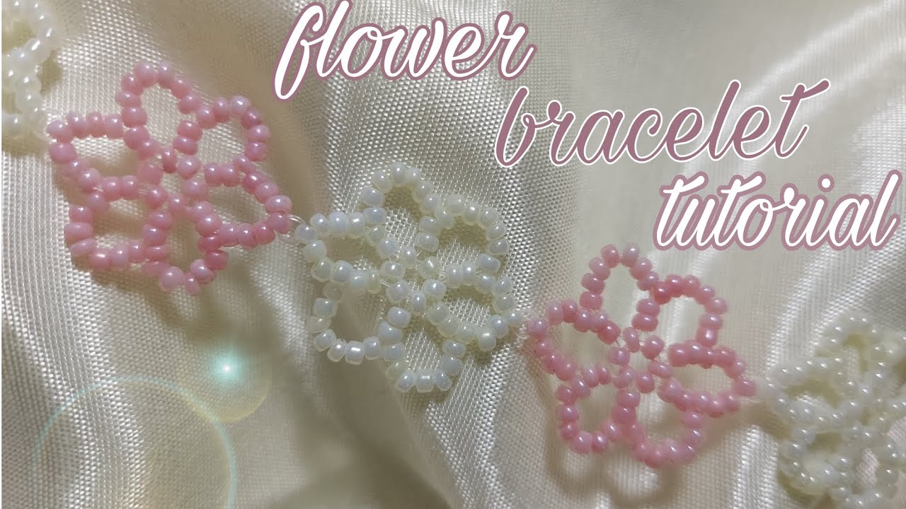 Flower Bracelet Making Tutorial | Easy Handmade Jewellery 🌸