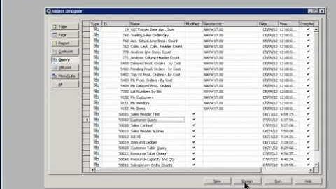 How to use Dynamics NAV 2013 Query Tool