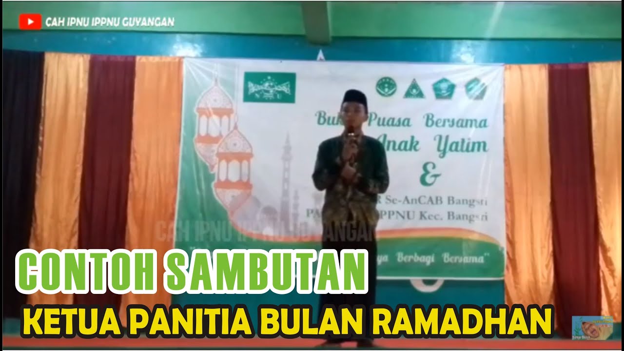 23+ Contoh Sambutan Ketua Panitia Ramadhan terbaru