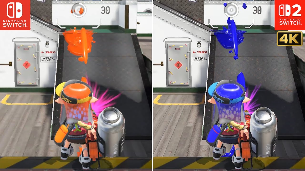 Switch2でスプラ3の画質とロード時間を比較（4K）【スプラトゥーン3】