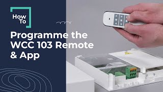 HOW TO Programme the WCC 103 Remote & App screenshot 5