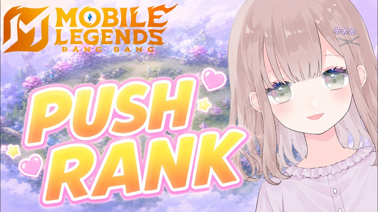 Japanese VTuber Push Rank! | Mobile Legends: Bang Bang | MLBB LIVE
