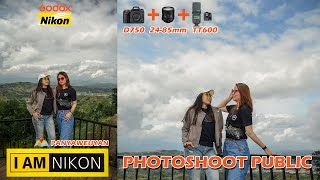 MOTRETIN 2 CEWEK CANTIK YANG TIDAK DI KENAL DI BUKIT PANYAWEUYAN | PHOTOSHOOT PUBLIC | Episode 1