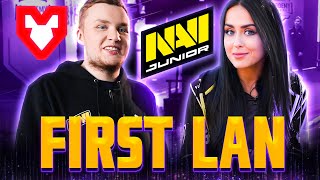 First LAN, Interview with flamie | NAVI JUNIOR VLOG