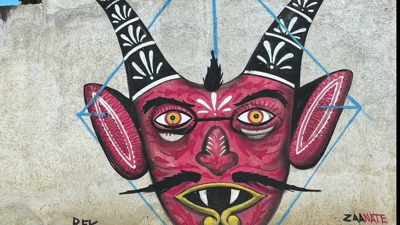 Murales de San Martin Tilcajete, Oaxaca