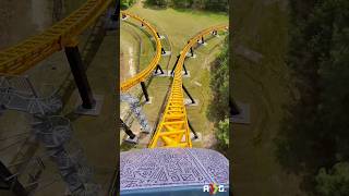 Pantherian and some Michael Jackson music! #rollercoaster #themepark #michaeljackson