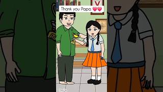 Life Dependent on Patents❤️ Childhood vs AdulthoodRelatable#animation#ytshorts #parents