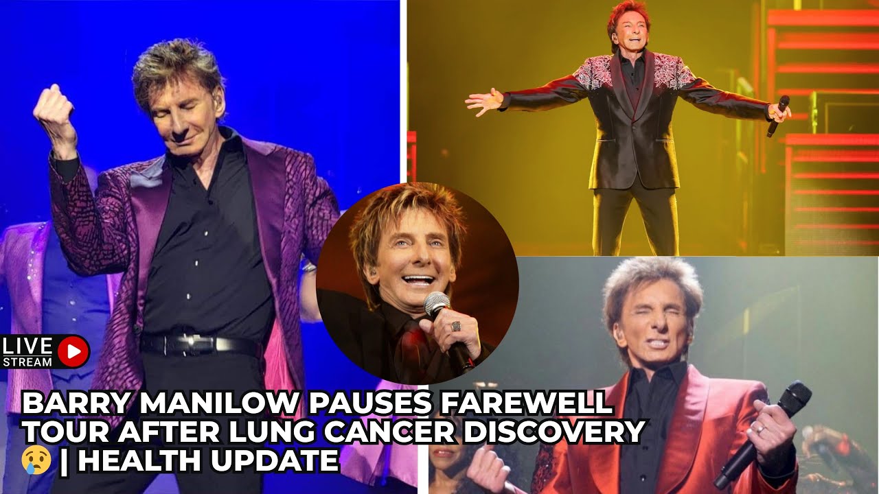 Barry Manilow Pauses Farewell Tour After Lung Cancer Discovery 😢 | Health Update