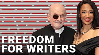 Author Rachel Eliza Griffiths speaks about attack on her husband Salman Rushdie