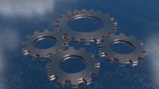 Gear logo animation