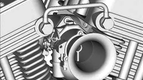 3D Model V-Twin Motorcycle Engine Review