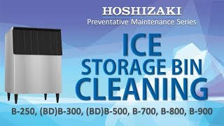 Hoshizaki Ice Storage Bin Cleaning Process by Hoshizaki America, Inc 12,287 views 5 years ago 5 minutes, 40 seconds