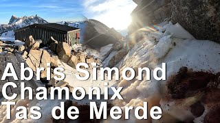Abris Bivouac Simond Pas De Sanitaires Chamonix-Mont-Blanc Montagne Environnement Alpinisme