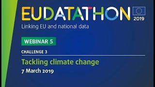 EU Datathon 2019 - Challenge 3 (Tackling climate change)