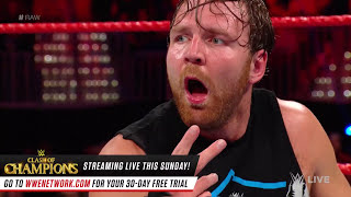 Dean Ambrose vs. Samoa Joe: Raw, Dec. 11, 2017