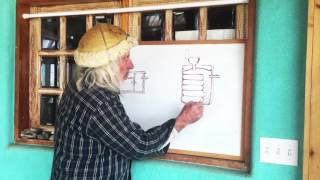 This is a short video of Michael Reynolds explaining how the Outlaw Septic tank works.