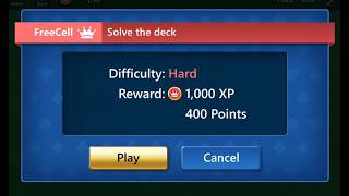 FreeCell HARD - March 30, 2026 - Microsoft Daily Challenge - Solitaire