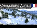  belledonne  croix de chamrousse  chasseurs alpins  ski de rando  entrainement commando drone