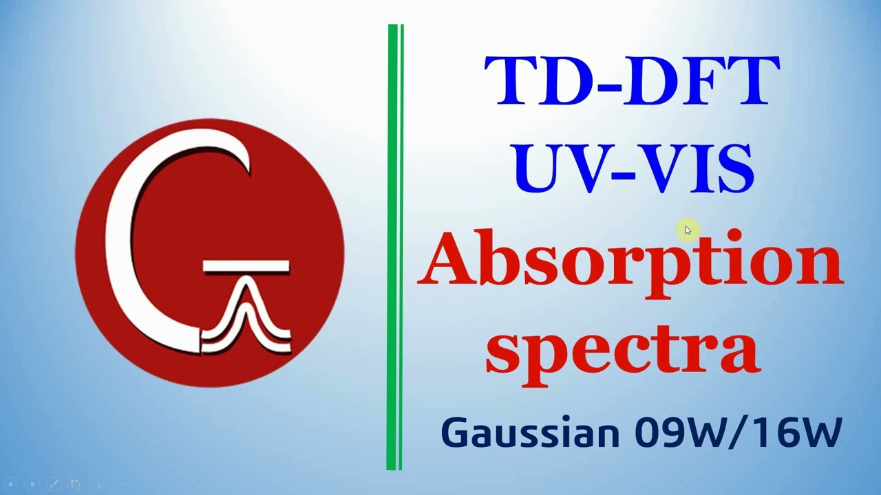 How to calculate UV-VIS spectra in Gaussian 09/16 | TD-DFT UV-VIS spectra in Gaussian | #dbinfotech