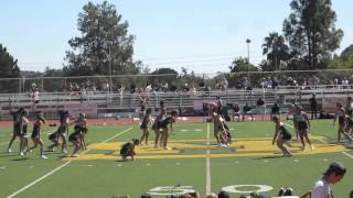 San Marin JV Cheer 9-19-2015 Halftime Routine vs MC