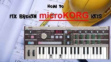 How to Fix Dead microKORG Keys