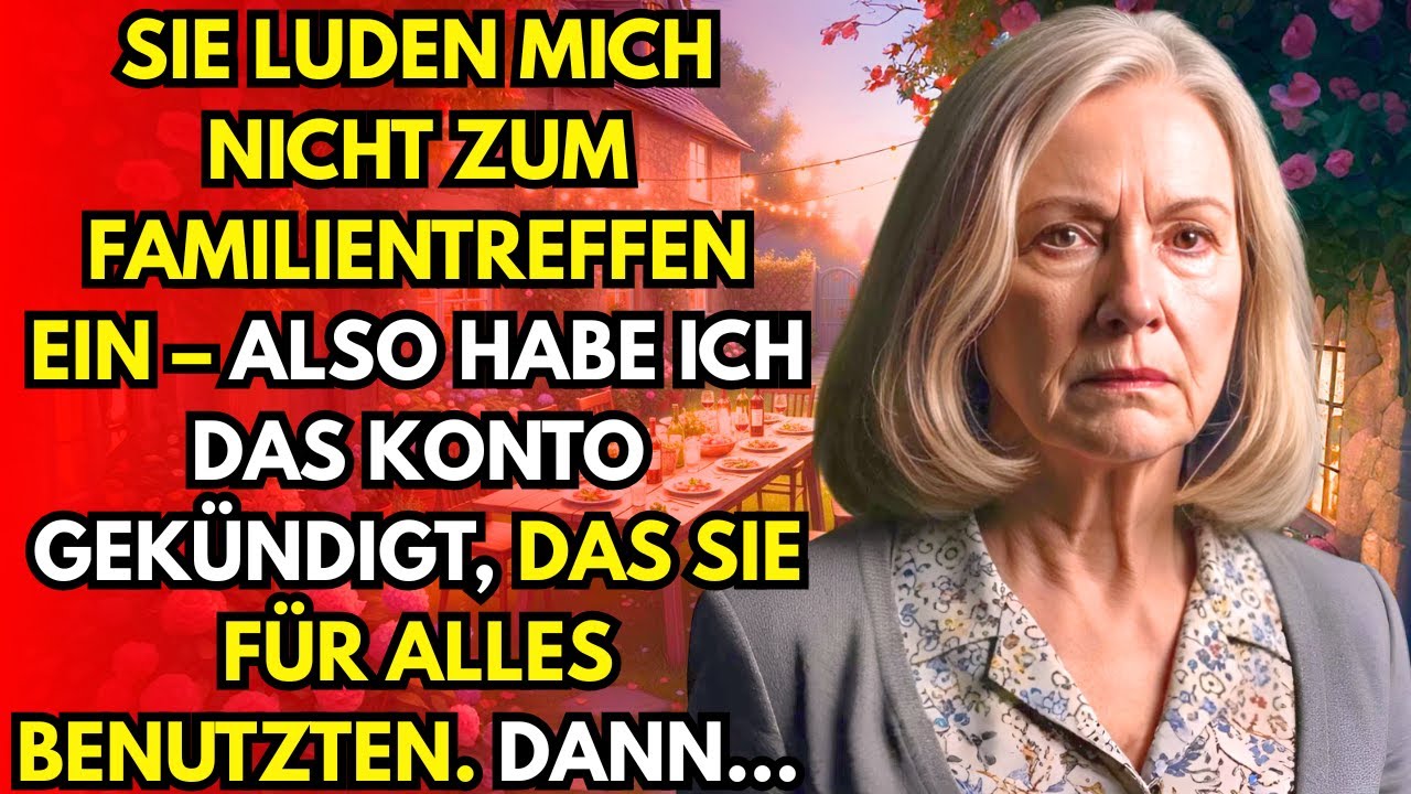 Wahre Geschichte aus Hamburg 👵💔: Vom Familientreffen ausgeschlossen, holte sie sich alles zurück...
