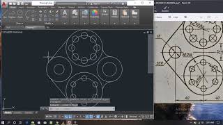 Easy to learn AutoCAD Practice Drawing Basic &  Advance Tutorial/ 2D CAD EXERCISES 33