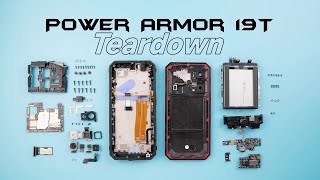 What is the inside of the Ulefone Power Armor 19T? | Teardown Video