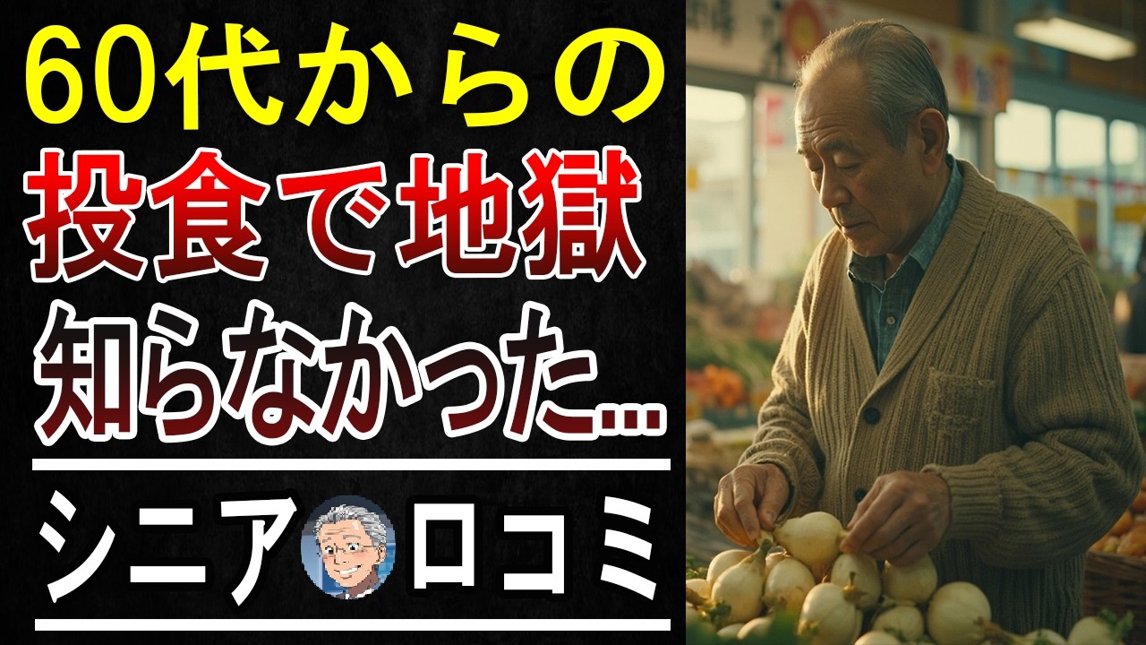 【絶対見て】60歳からの投資は地雷だらけ！シニアがハマる5つの落とし穴