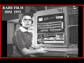 Computer history 1953 ibm 701 rare promo 1953 first of ibm 700 series mainframes tubes edpm