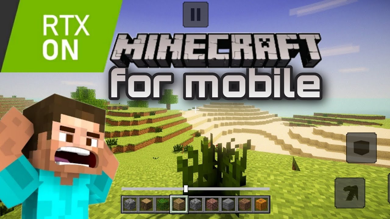 minecraft rtx for mobile 100 % working in Hindi #rtx #minecraft # ...
