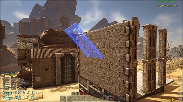 Atlas building a taming pen Rhino,Wolf,Lion,Giraffe,Bear