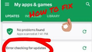 How to fix error checking/finding updates in play store || Playstore update error fix | Tots tech || screenshot 1