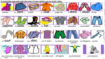 Unit 6 Body & Clothes Lesson One