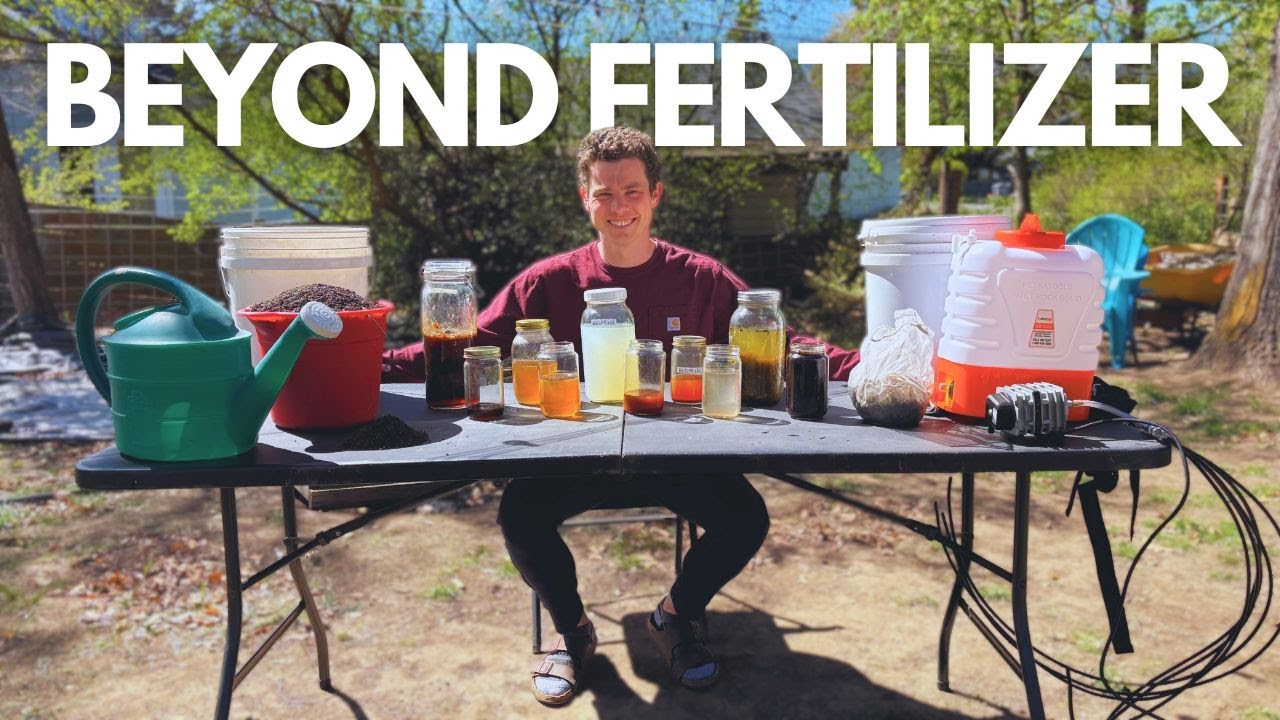 The Natural Gardener's Guide to Homemade Fertilizer Teas and Ferments