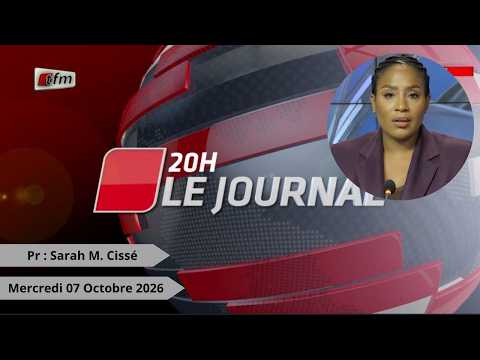 8 PM News - October 07, 2026 - Anchor: Sarah M. Cissé