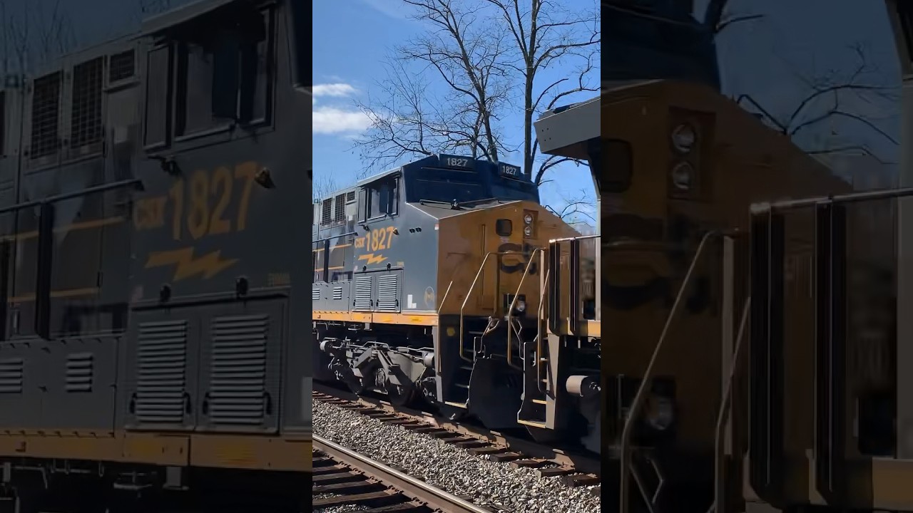 CSX 1827 “Baltimore & Ohio” Heritage 