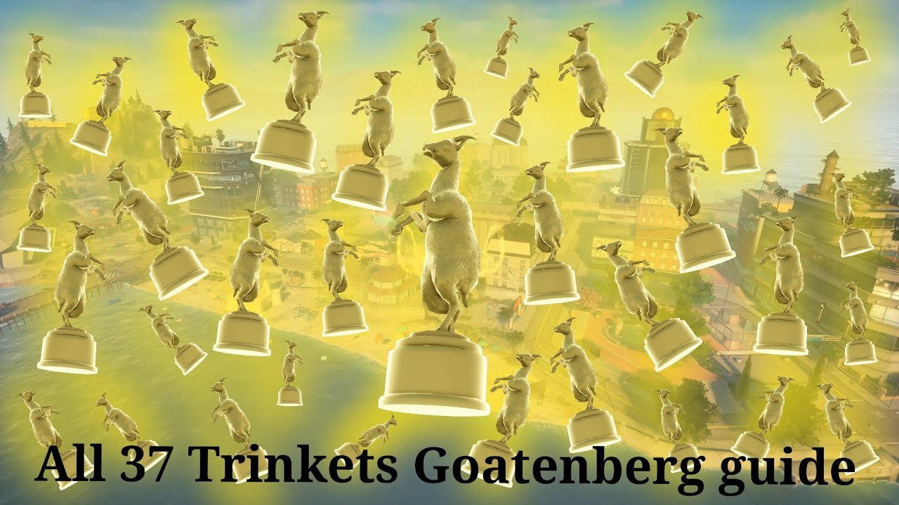 How to get Trinkets: Goatenberg (Goat Simulator 3)
