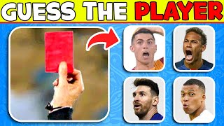 ❤️‍🩹 Guess the Moment? Can You Guess Red card, Injury and Goal of Football Player⚽ Ronaldo, Messi